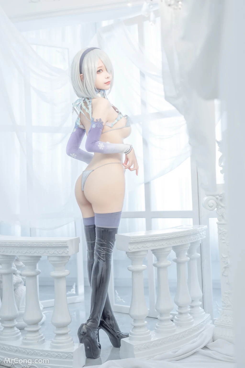 Coser蠢沫沫 chunmomo Vol144 2B-冰雪 35 photos - 12