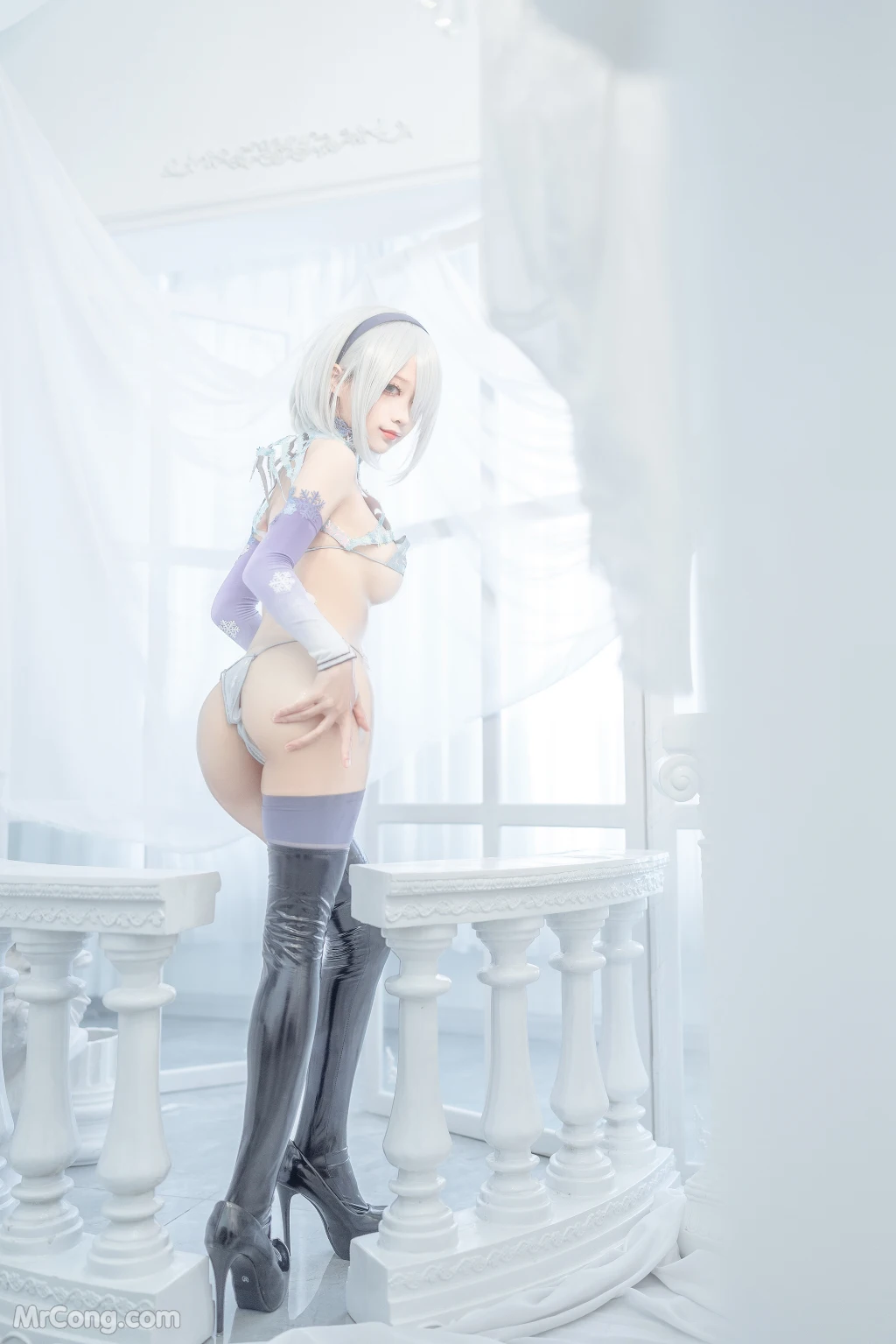 Coser蠢沫沫 chunmomo Vol144 2B-冰雪 35 photos - 13