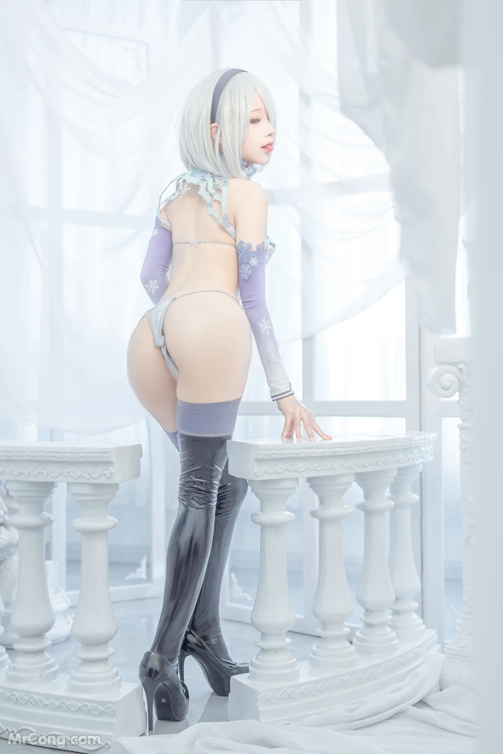 Coser蠢沫沫 chunmomo Vol144 2B-冰雪 35 photos - 14