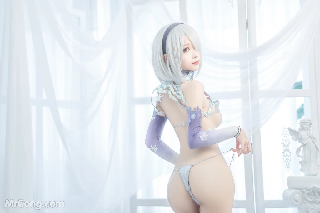 Coser蠢沫沫 chunmomo Vol144 2B-冰雪 35 photos - 15