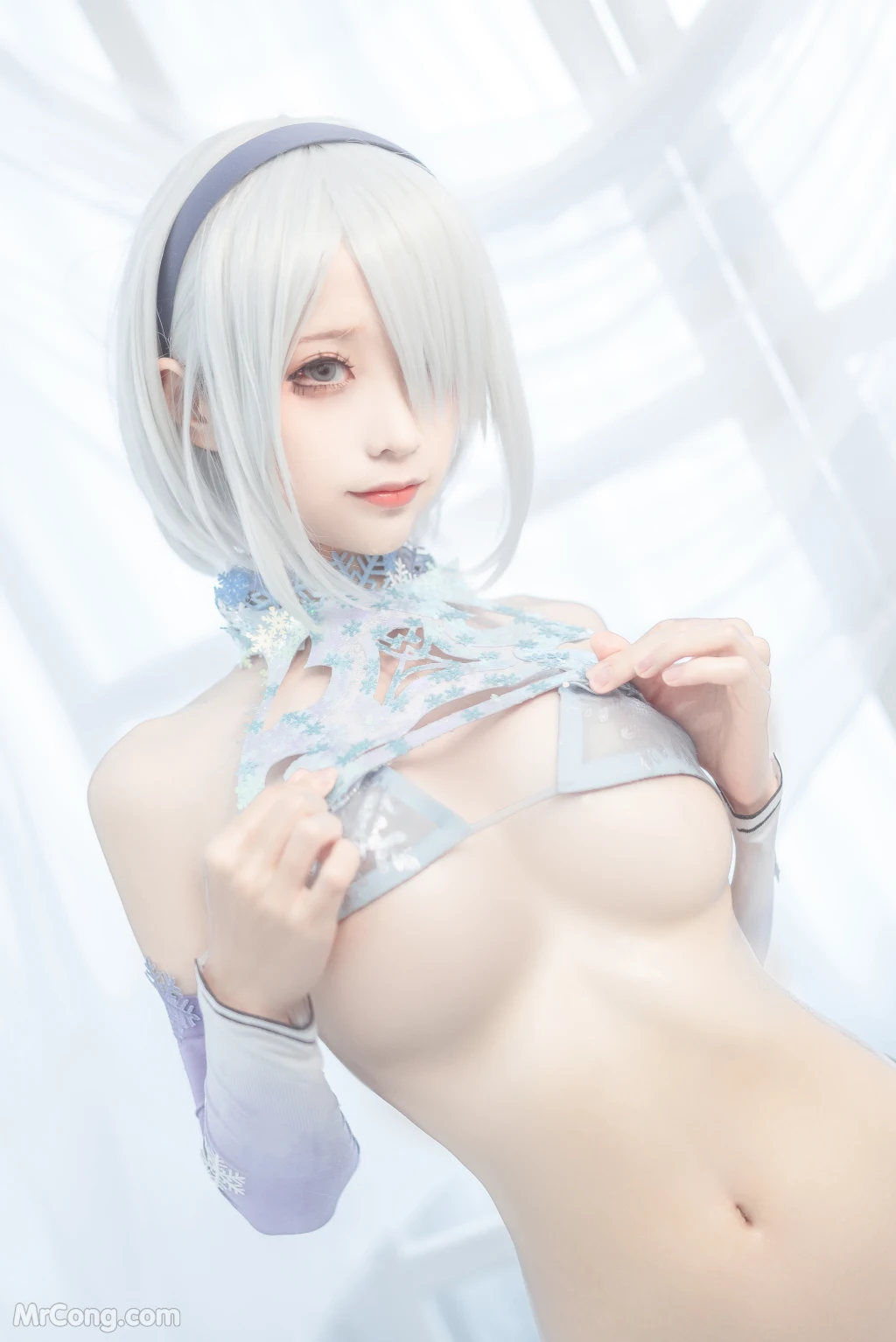 Coser蠢沫沫 chunmomo Vol144 2B-冰雪 35 photos - 18