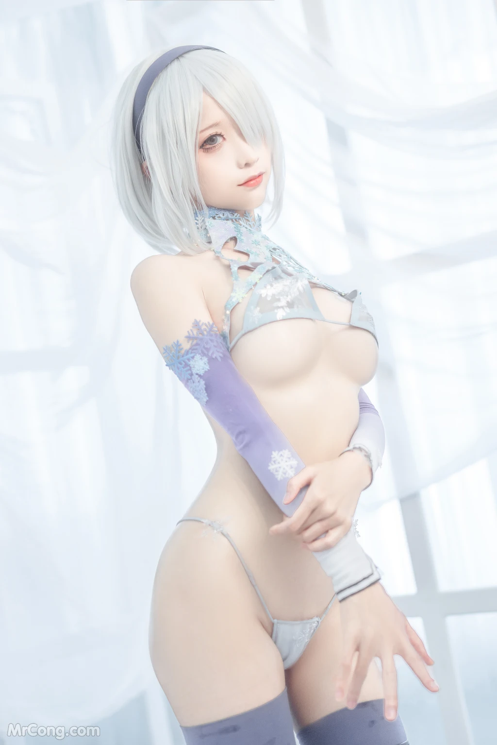 Coser蠢沫沫 chunmomo Vol144 2B-冰雪 35 photos - 19