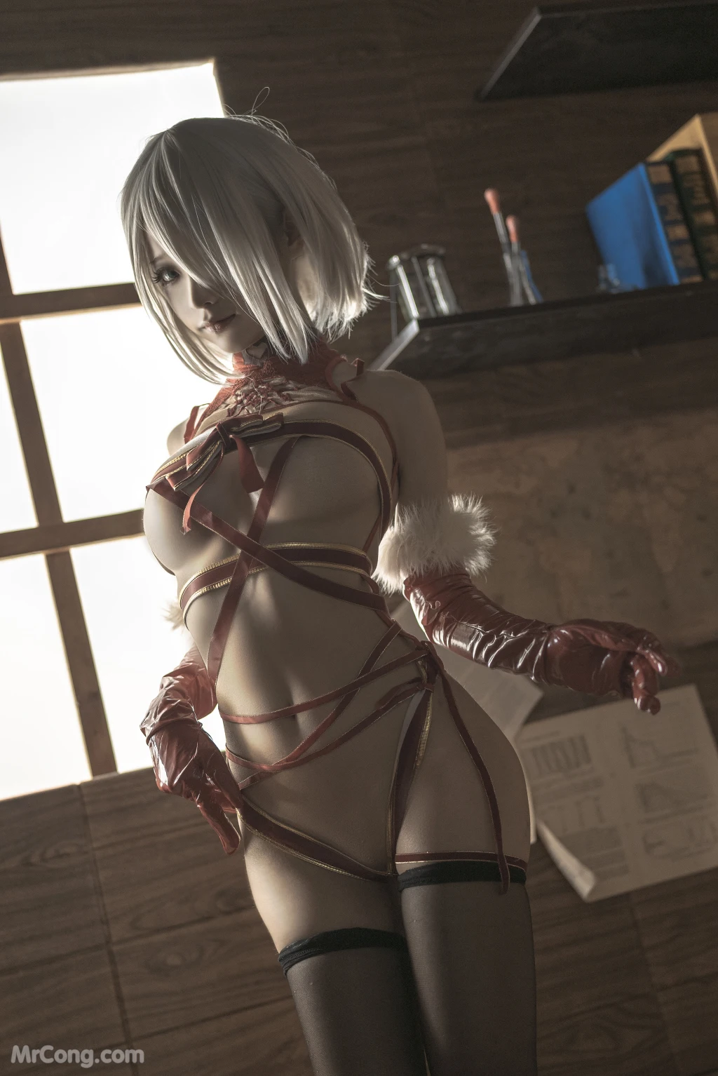 Coser蠢沫沫 chunmomo Vol145 2B-圣诞 70 photos - 53