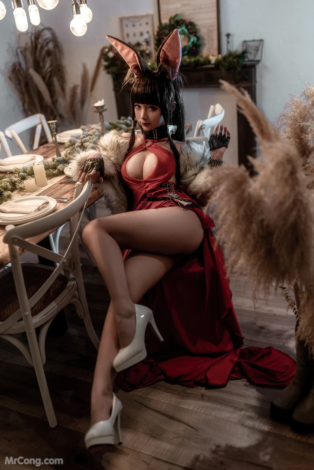 Coser蠢沫沫 chunmomo Vol147 碧蓝航线 赤城 40 photos - 20