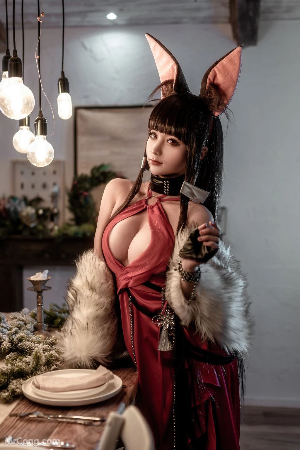 Coser蠢沫沫 chunmomo Vol147 碧蓝航线 赤城 40 photos - 21