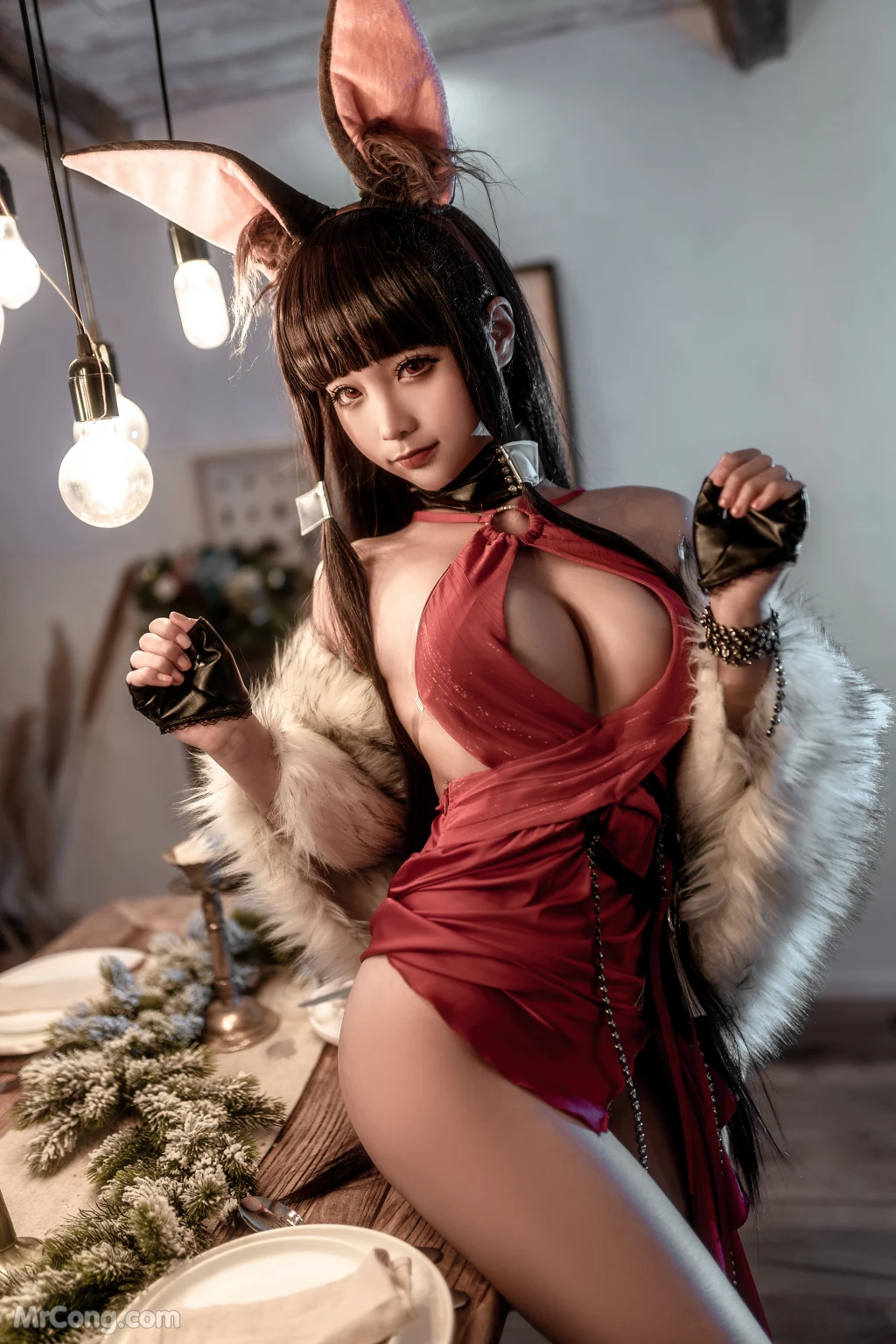 Coser蠢沫沫 chunmomo Vol147 碧蓝航线 赤城 40 photos - 22