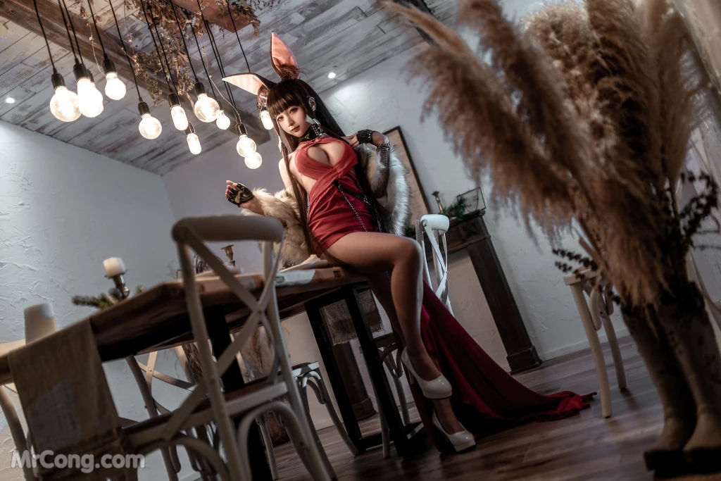 Coser蠢沫沫 chunmomo Vol147 碧蓝航线 赤城 40 photos - 25