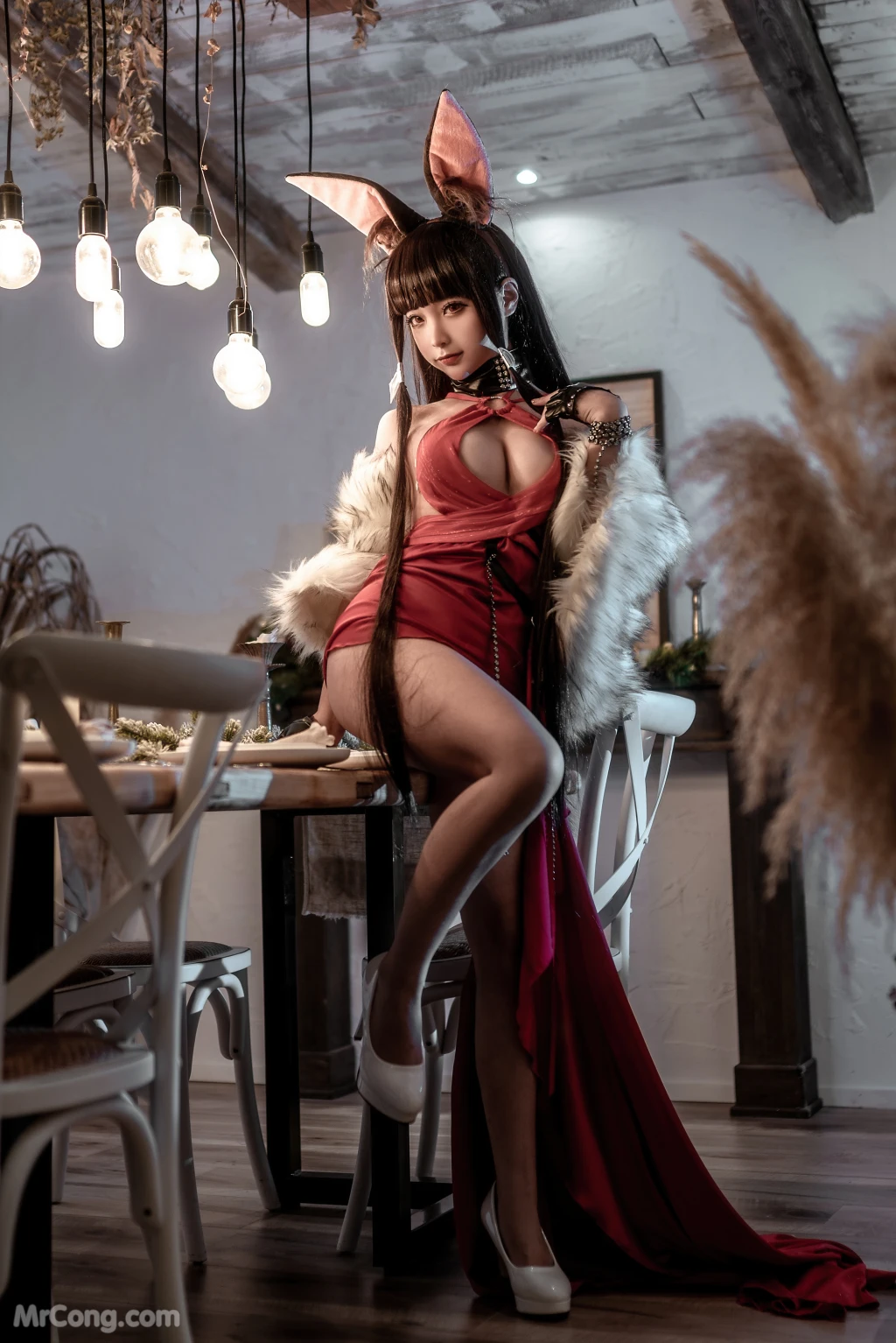 Coser蠢沫沫 chunmomo Vol147 碧蓝航线 赤城 40 photos - 26