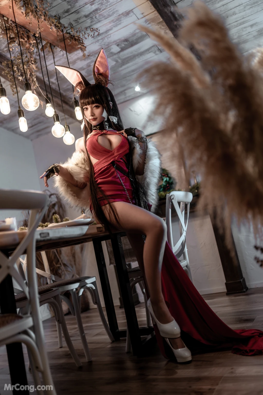 Coser蠢沫沫 chunmomo Vol147 碧蓝航线 赤城 40 photos - 27