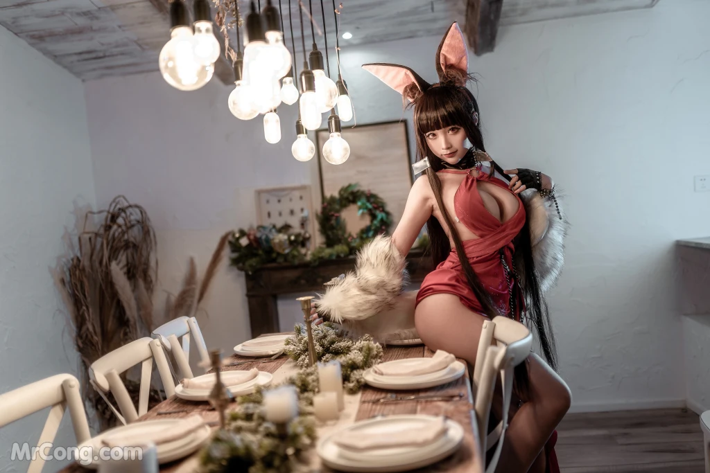 Coser蠢沫沫 chunmomo Vol147 碧蓝航线 赤城 40 photos - 28