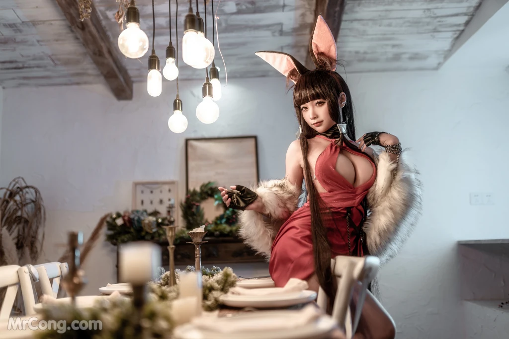 Coser蠢沫沫 chunmomo Vol147 碧蓝航线 赤城 40 photos - 30