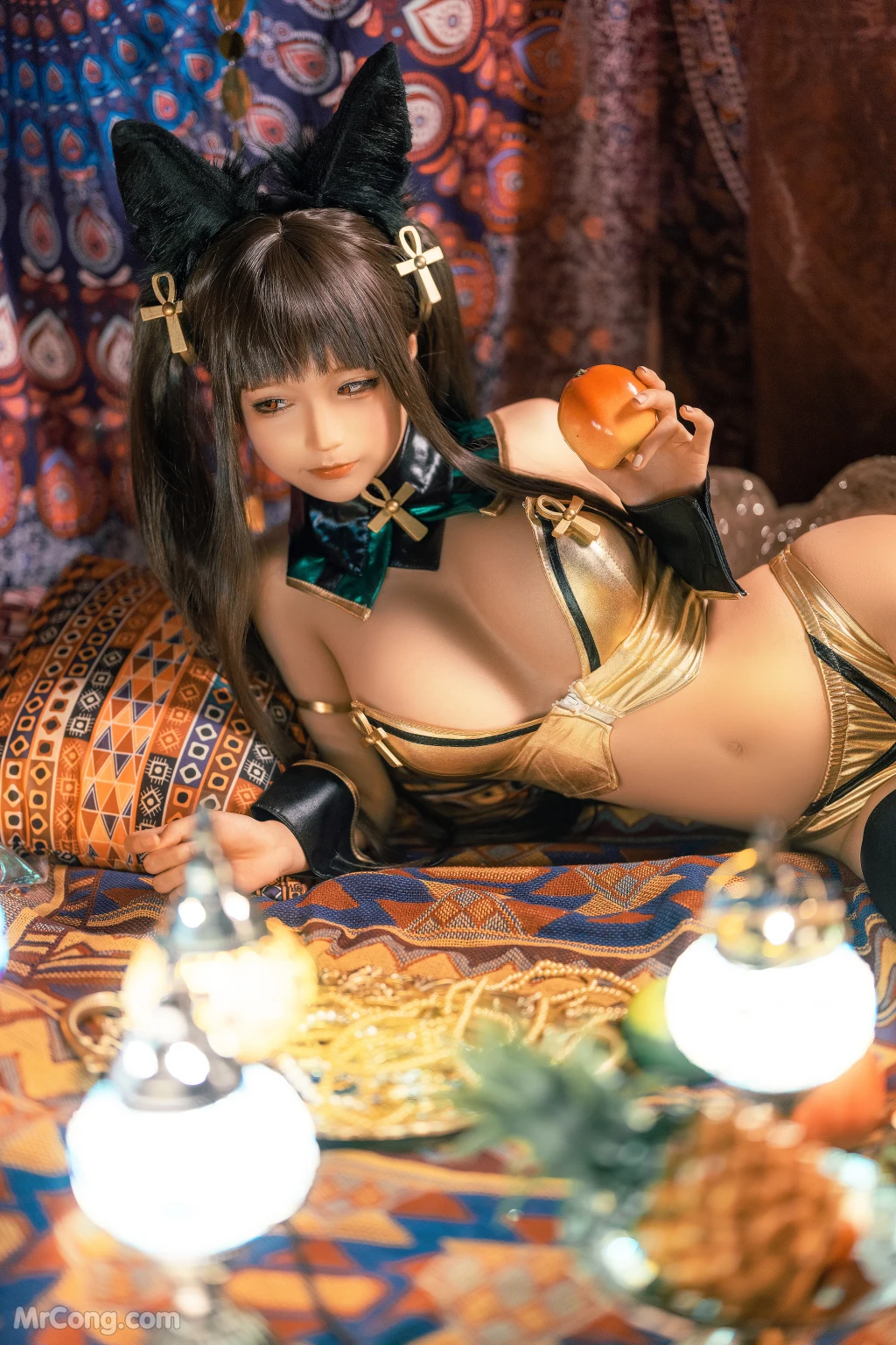 Coser蠢沫沫 chunmomo Vol148 埃及喵 40 photos - 5