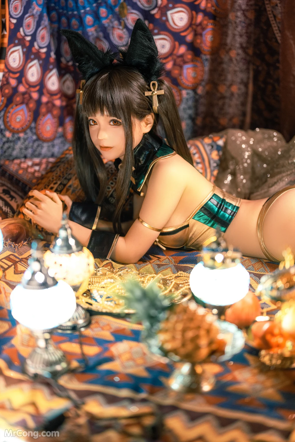 Coser蠢沫沫 chunmomo Vol148 埃及喵 40 photos - 8