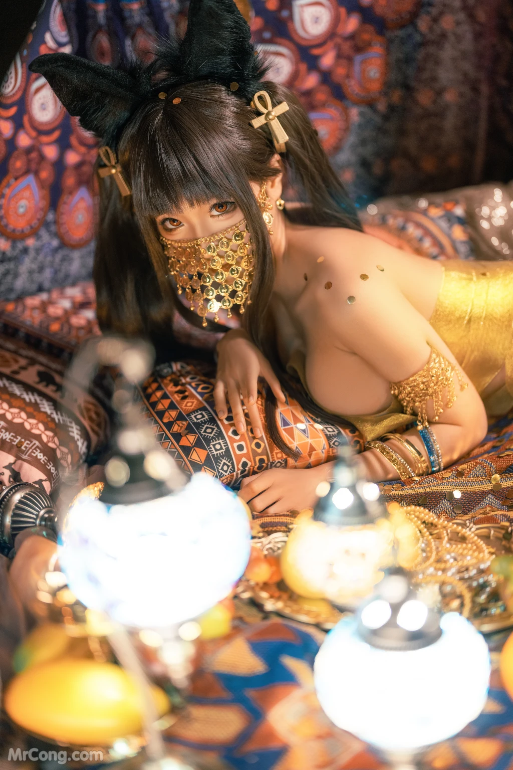 Coser蠢沫沫 chunmomo Vol148 埃及喵 40 photos - 11