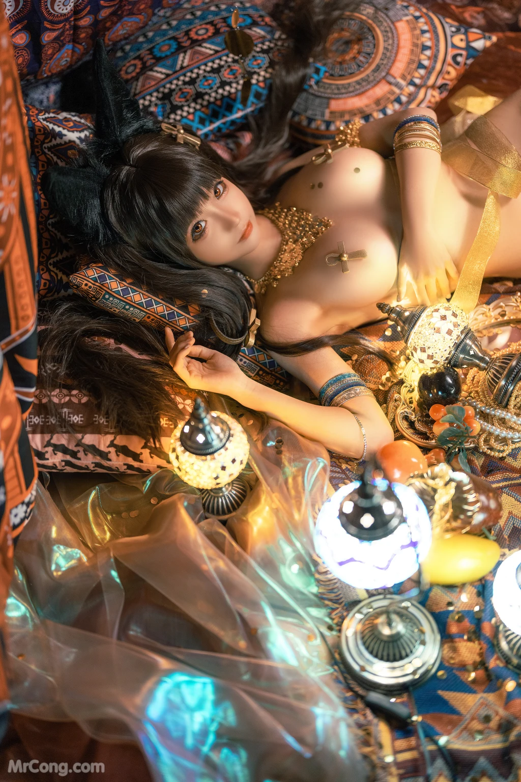 Coser蠢沫沫 chunmomo Vol148 埃及喵 40 photos - 35