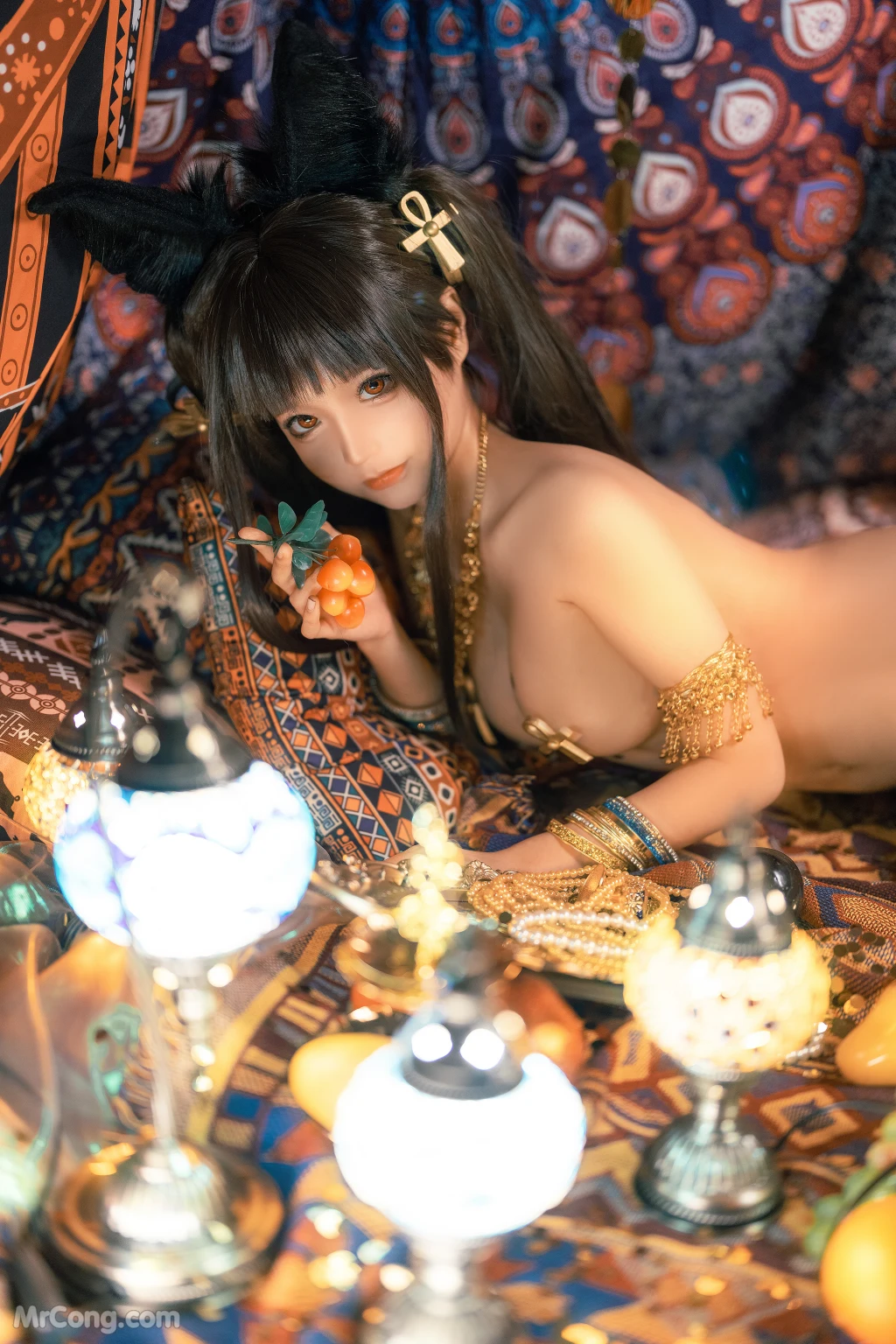 Coser蠢沫沫 chunmomo Vol148 埃及喵 40 photos - 40