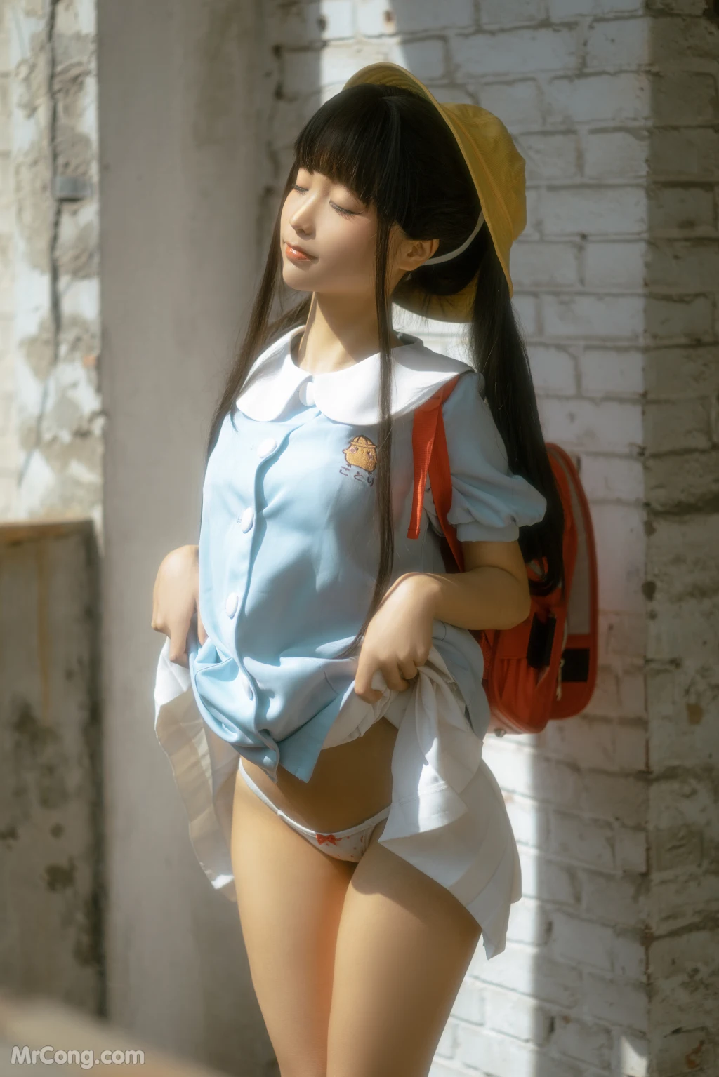 Coser蠢沫沫 chunmomo Vol150 小黄帽 107 photos - 13