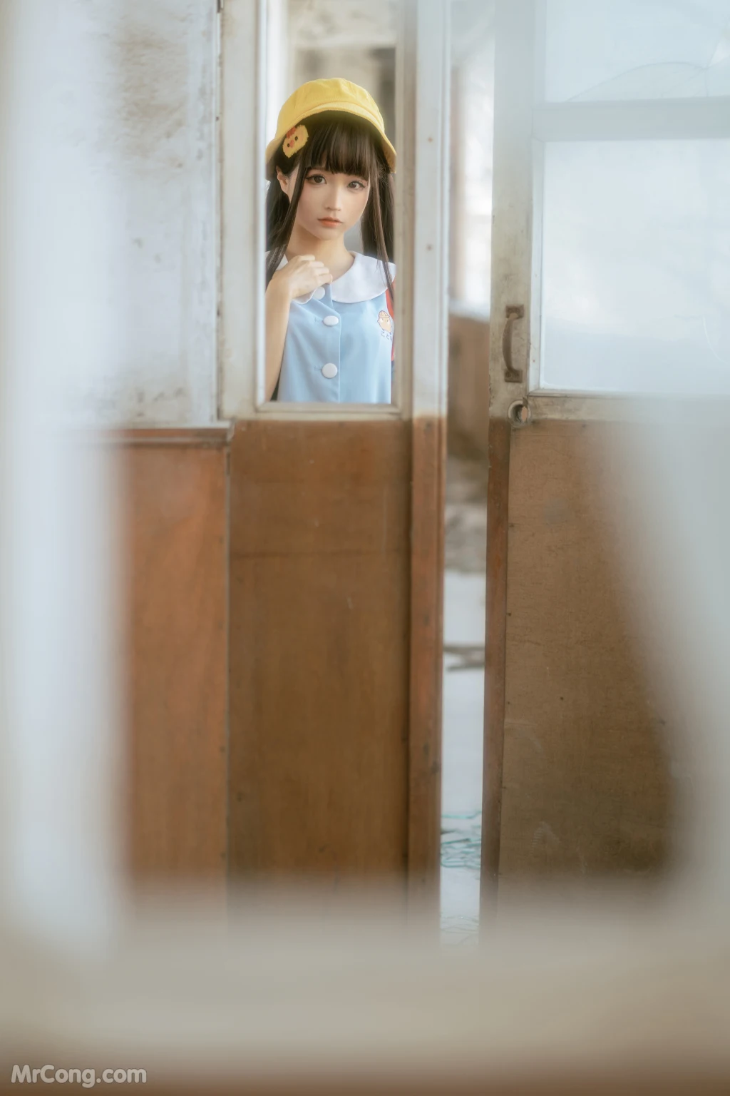Coser蠢沫沫 chunmomo Vol150 小黄帽 107 photos - 36