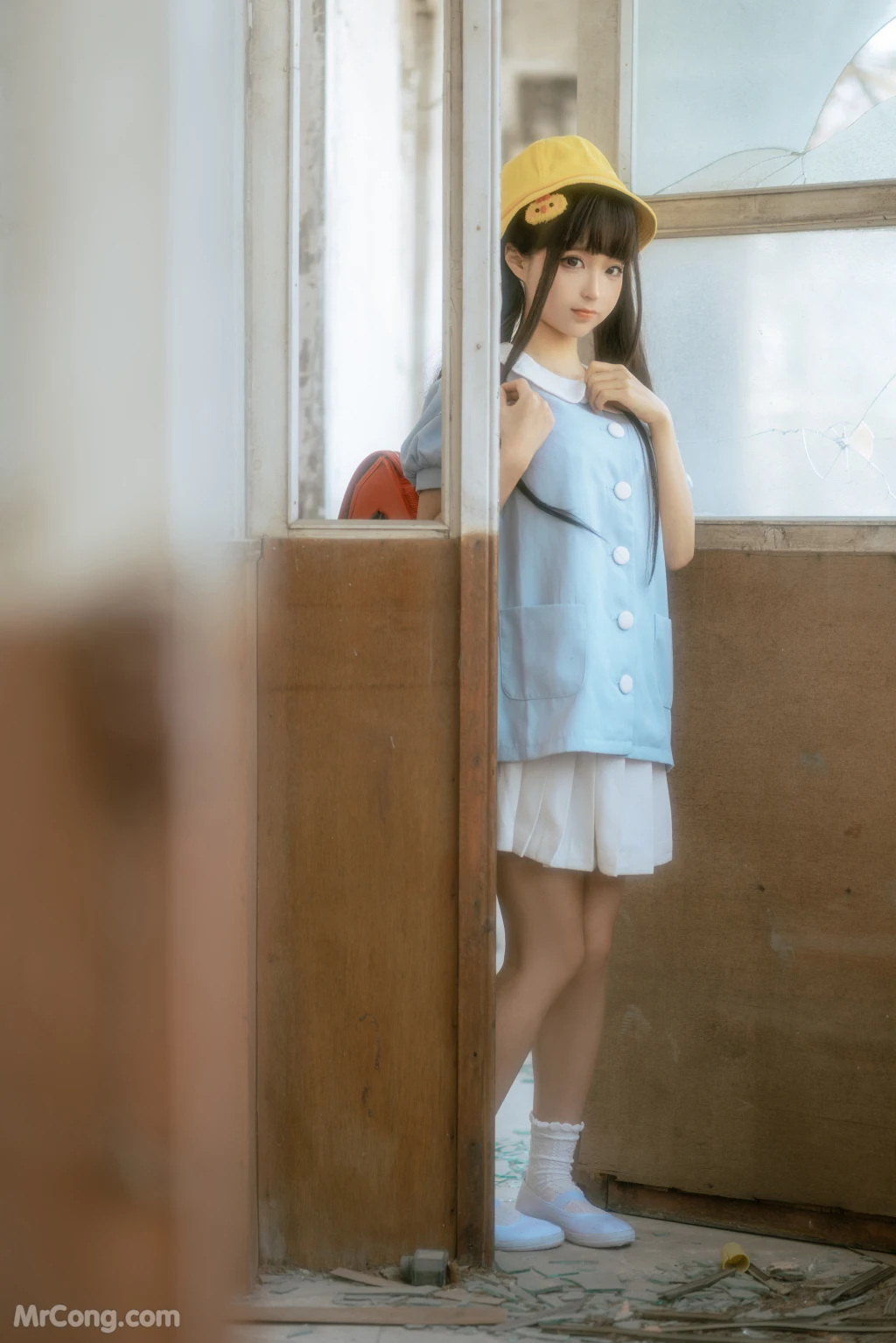 Coser蠢沫沫 chunmomo Vol150 小黄帽 107 photos - 39