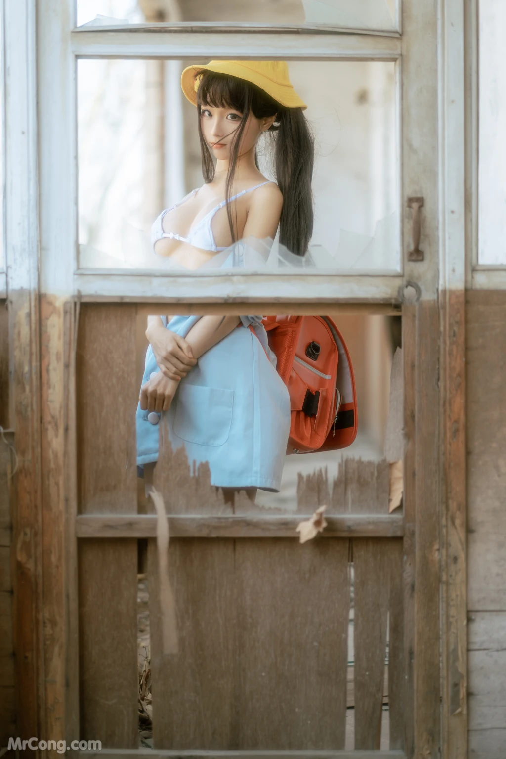 Coser蠢沫沫 chunmomo Vol150 小黄帽 107 photos - 45