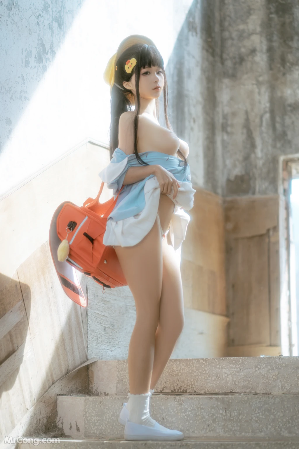 Coser蠢沫沫 chunmomo Vol150 小黄帽 107 photos - 54