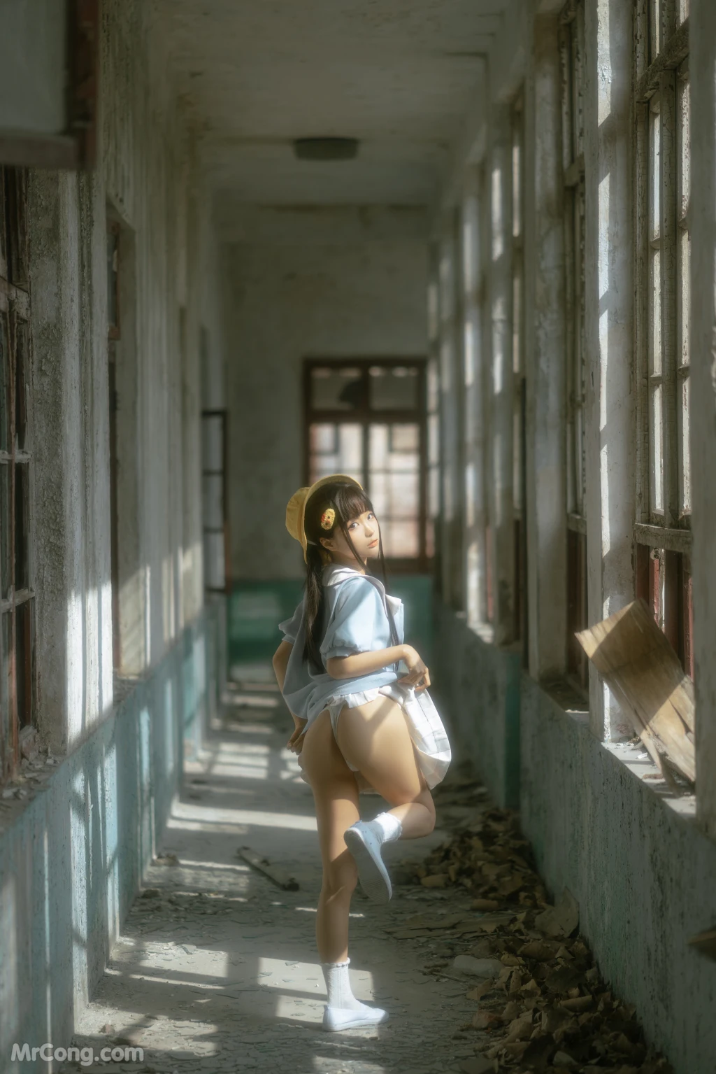 Coser蠢沫沫 chunmomo Vol150 小黄帽 107 photos - 66