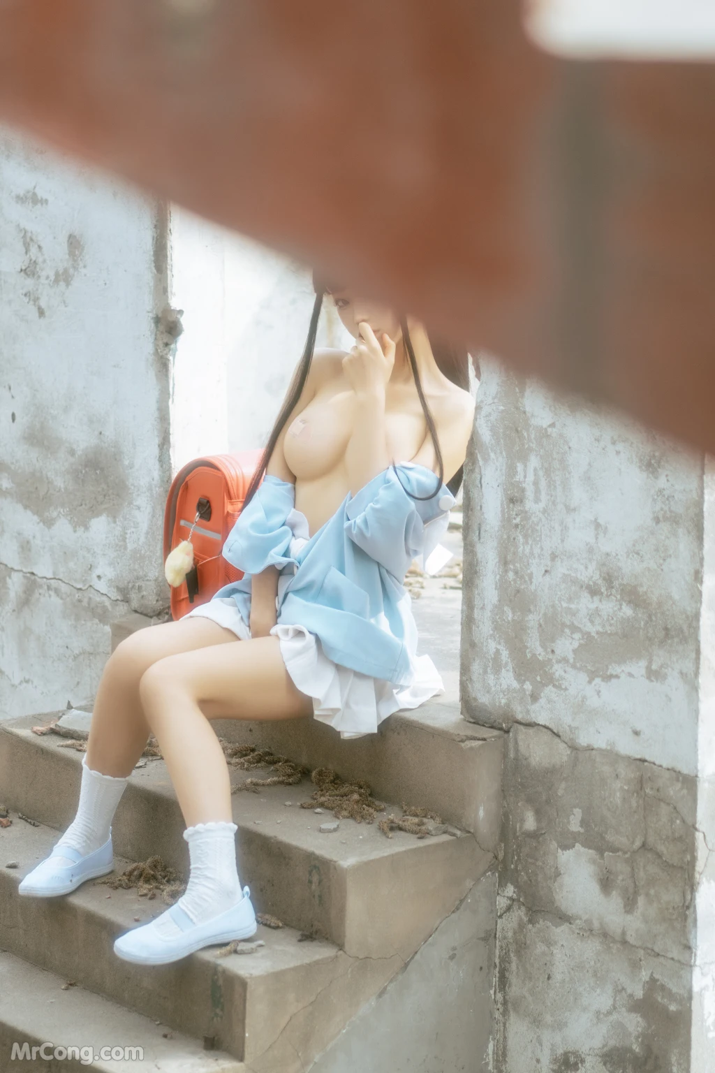 Coser蠢沫沫 chunmomo Vol150 小黄帽 107 photos - 83