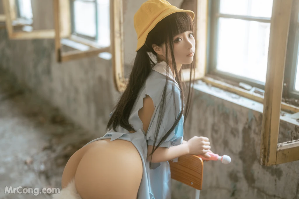 Coser蠢沫沫 chunmomo Vol150 小黄帽 107 photos - 98