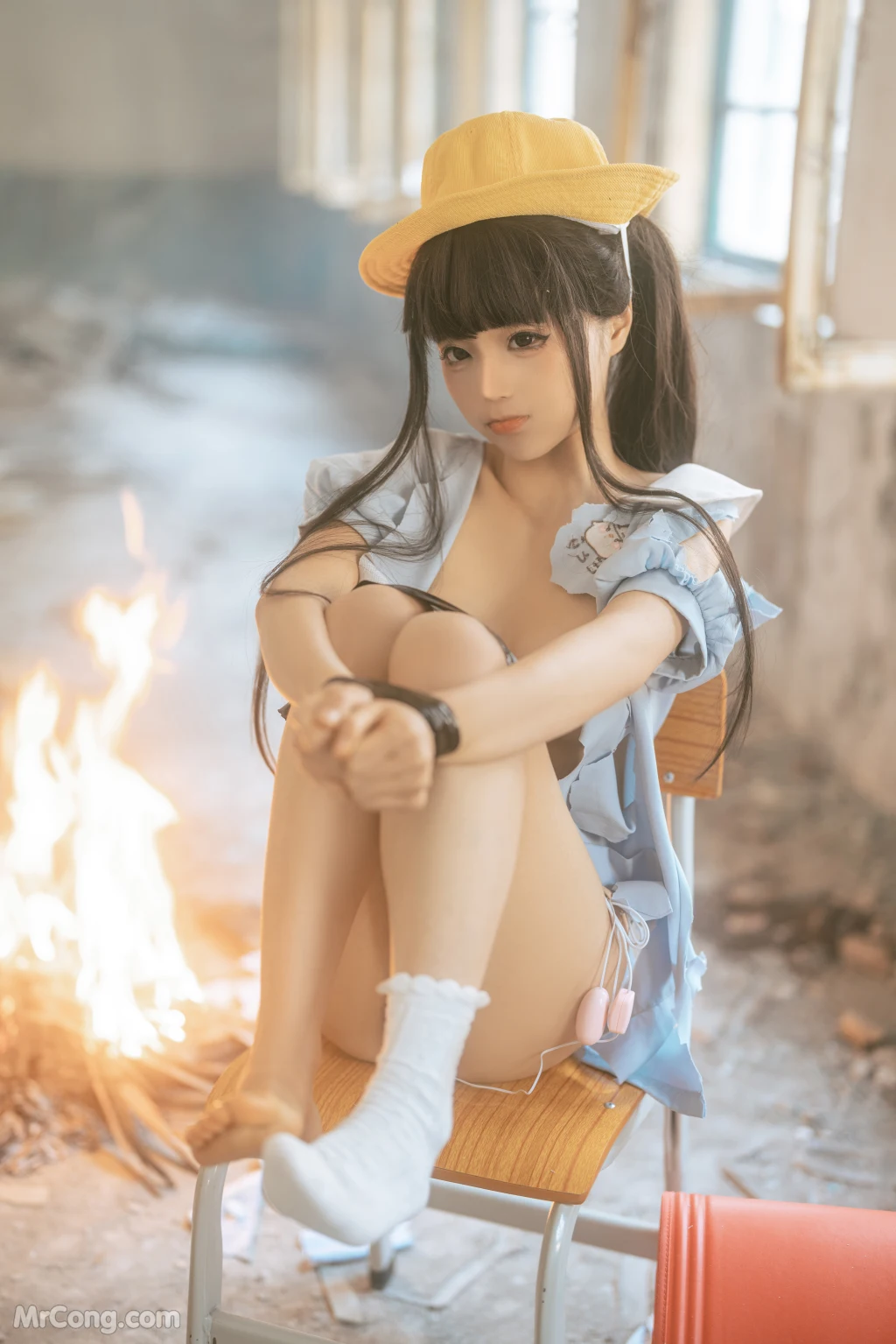 Coser蠢沫沫 chunmomo Vol150 小黄帽 107 photos - 102