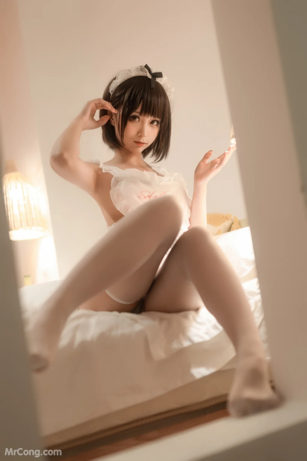 Coser蠢沫沫 chunmomo Vol151 沫沫真爱版 爱心围裙 50 photos - 11