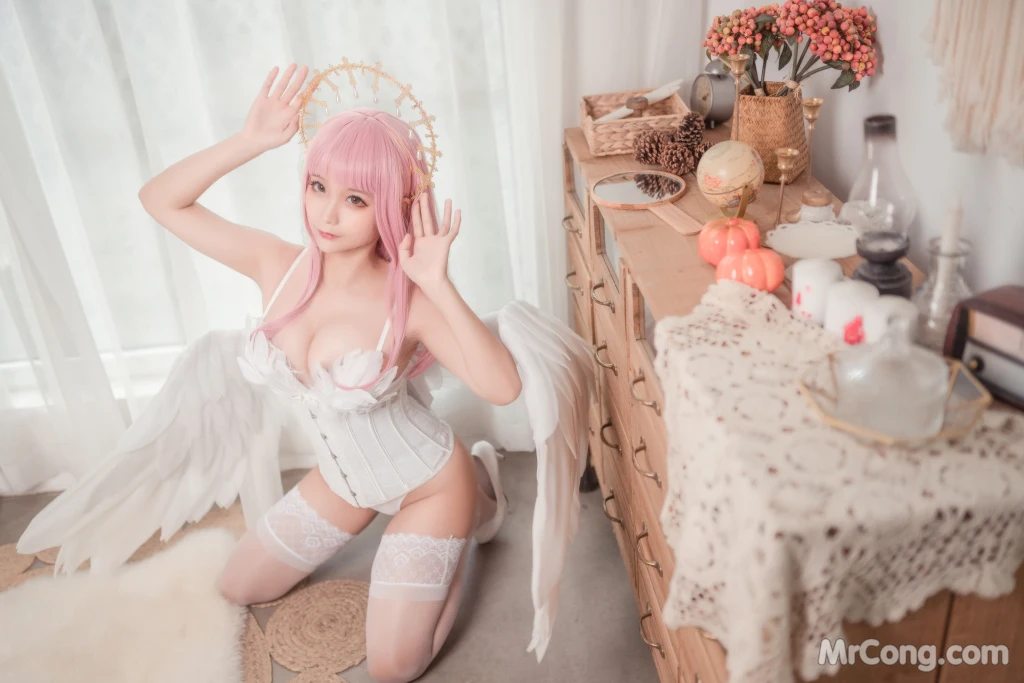 Coser蠢沫沫 chunmomo Vol157 沫沫真爱版 天使本-光天使 45 photos - 4