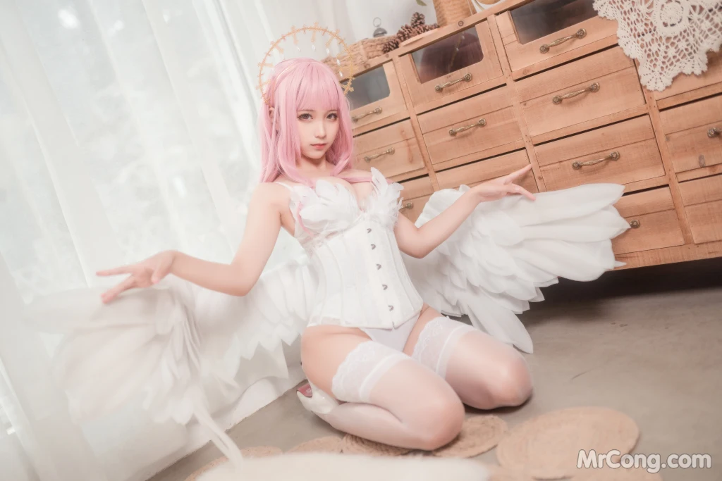Coser蠢沫沫 chunmomo Vol157 沫沫真爱版 天使本-光天使 45 photos - 6