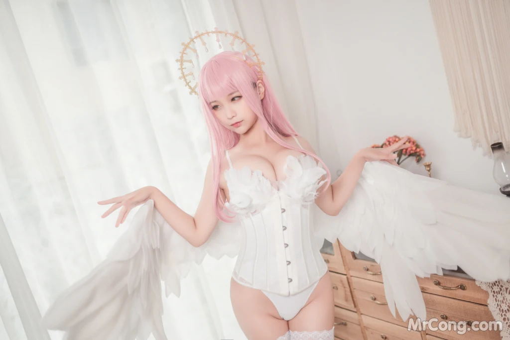 Coser蠢沫沫 chunmomo Vol157 沫沫真爱版 天使本-光天使 45 photos - 36