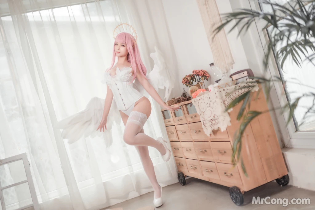 Coser蠢沫沫 chunmomo Vol157 沫沫真爱版 天使本-光天使 45 photos - 37