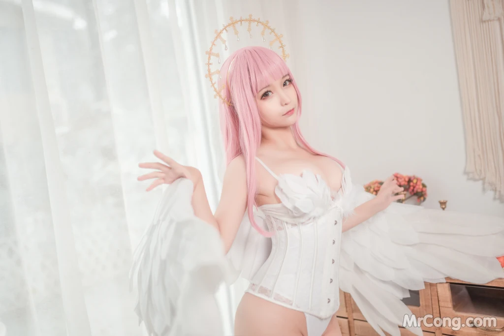 Coser蠢沫沫 chunmomo Vol157 沫沫真爱版 天使本-光天使 45 photos - 39