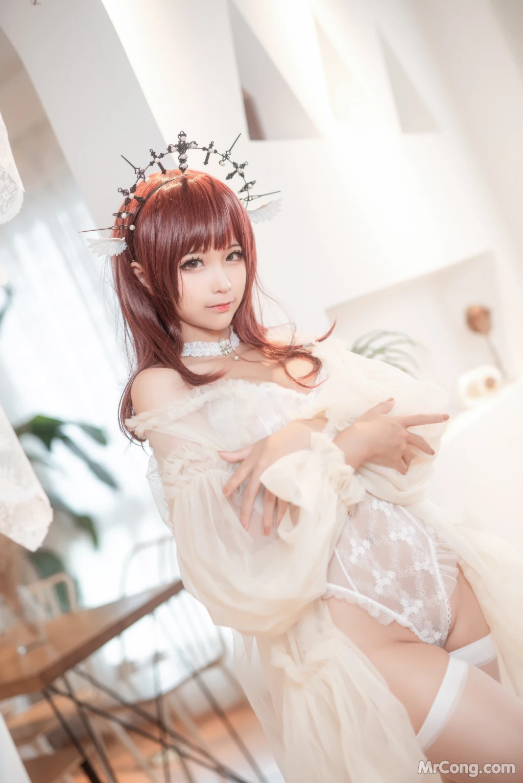 Coser蠢沫沫 chunmomo Vol158 沫沫真爱版 天使本-火天使 40 photos - 20