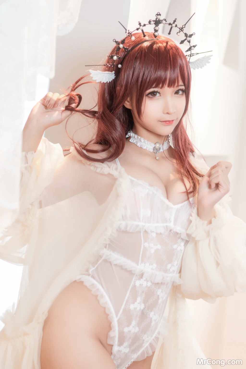 Coser蠢沫沫 chunmomo Vol158 沫沫真爱版 天使本-火天使 40 photos - 21