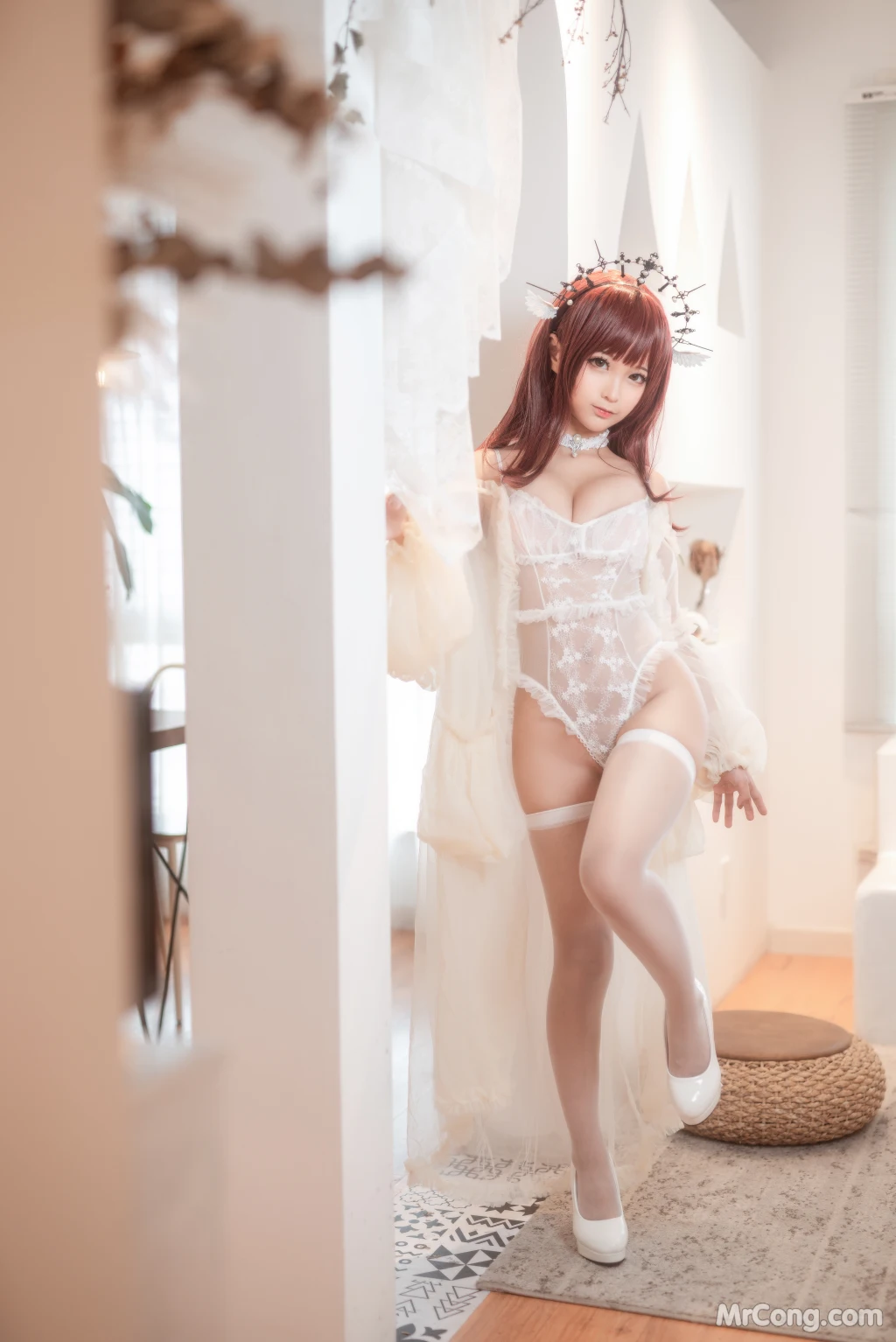 Coser蠢沫沫 chunmomo Vol158 沫沫真爱版 天使本-火天使 40 photos - 33