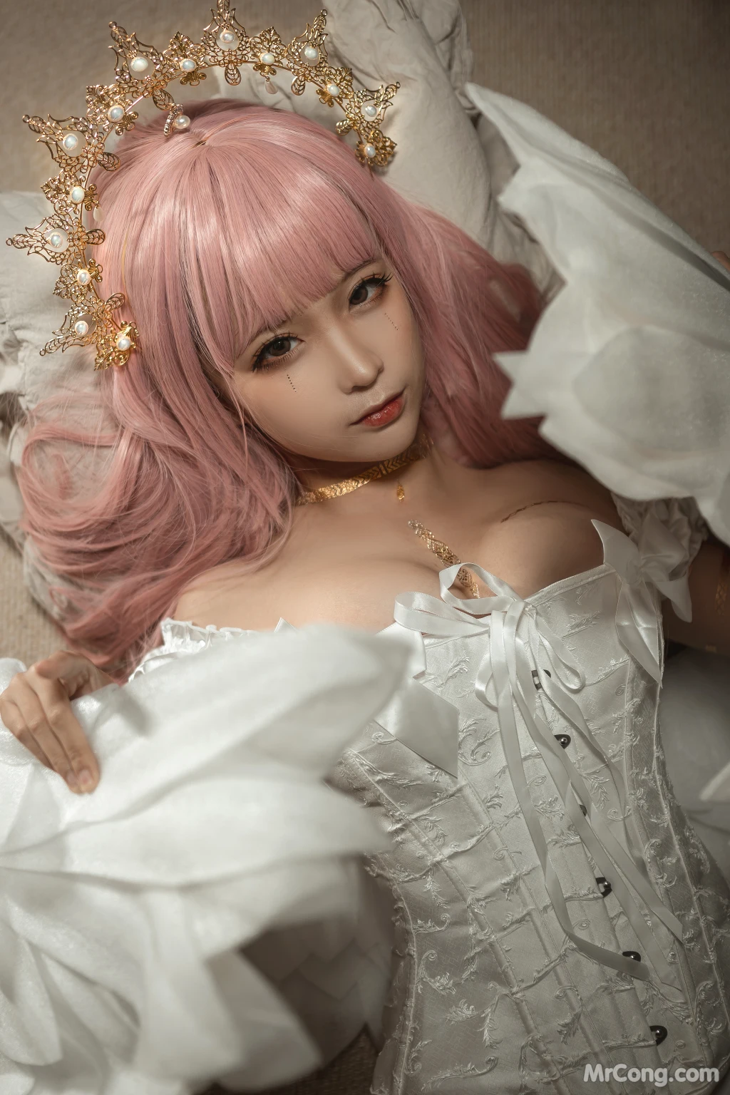 Coser蠢沫沫 chunmomo Vol160 沫沫真爱版 天使本-圣天使 40 photos - 18