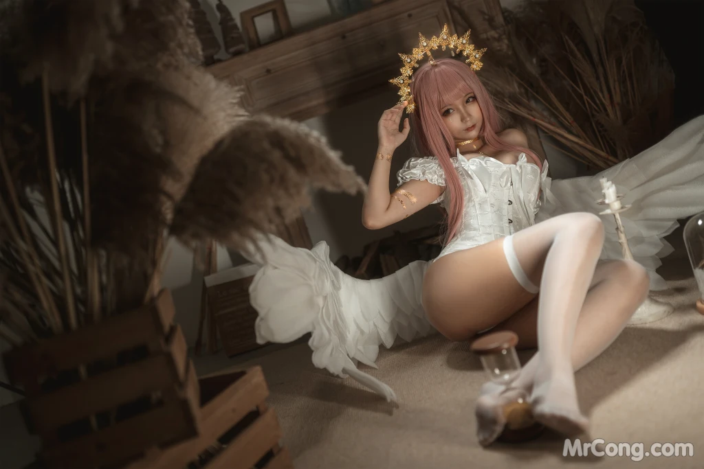 Coser蠢沫沫 chunmomo Vol160 沫沫真爱版 天使本-圣天使 40 photos - 19