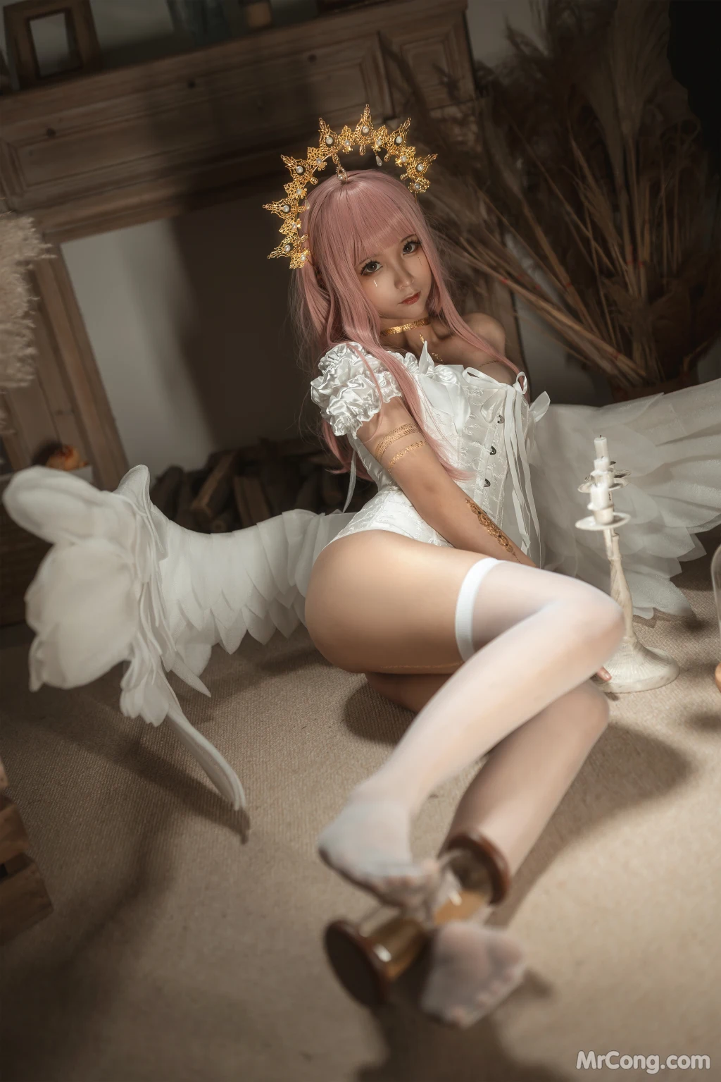 Coser蠢沫沫 chunmomo Vol160 沫沫真爱版 天使本-圣天使 40 photos - 20