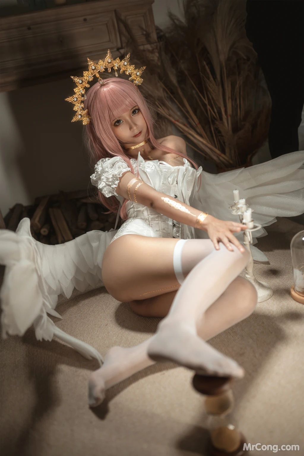 Coser蠢沫沫 chunmomo Vol160 沫沫真爱版 天使本-圣天使 40 photos - 22