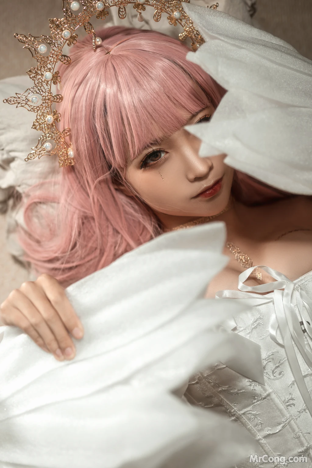 Coser蠢沫沫 chunmomo Vol160 沫沫真爱版 天使本-圣天使 40 photos - 23
