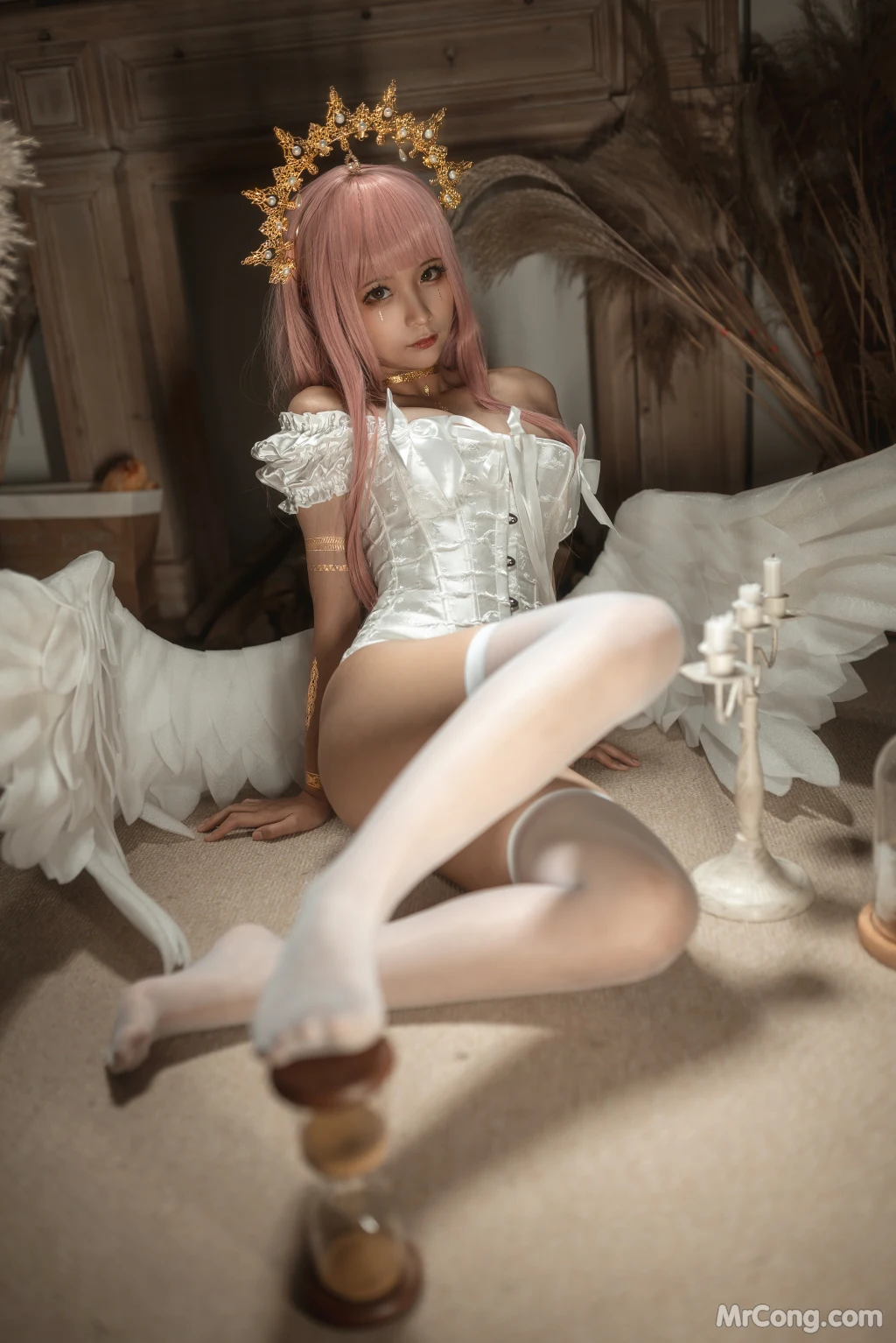Coser蠢沫沫 chunmomo Vol160 沫沫真爱版 天使本-圣天使 40 photos - 25
