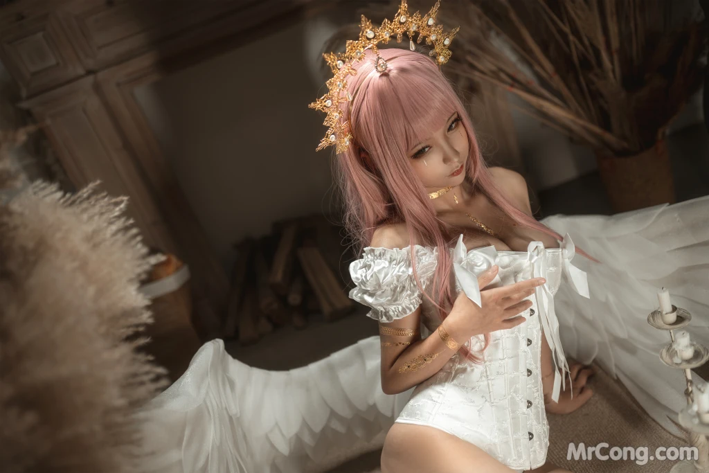 Coser蠢沫沫 chunmomo Vol160 沫沫真爱版 天使本-圣天使 40 photos - 29