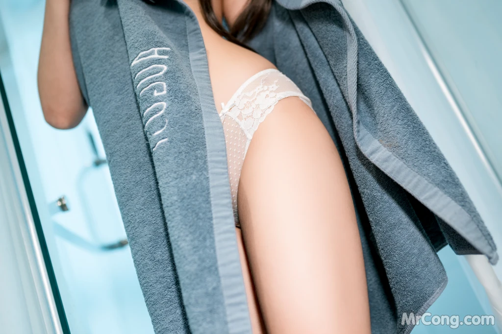 Coser蠢沫沫 chunmomo Vol169 沫沫真爱版 灰浴巾 40 photos - 34