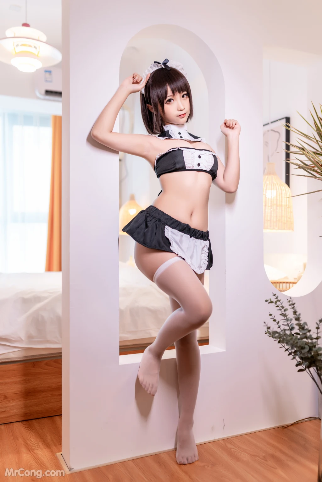 Coser蠢沫沫 chunmomo Vol170 沫沫真爱版 撩汉女仆 40 photos - 2