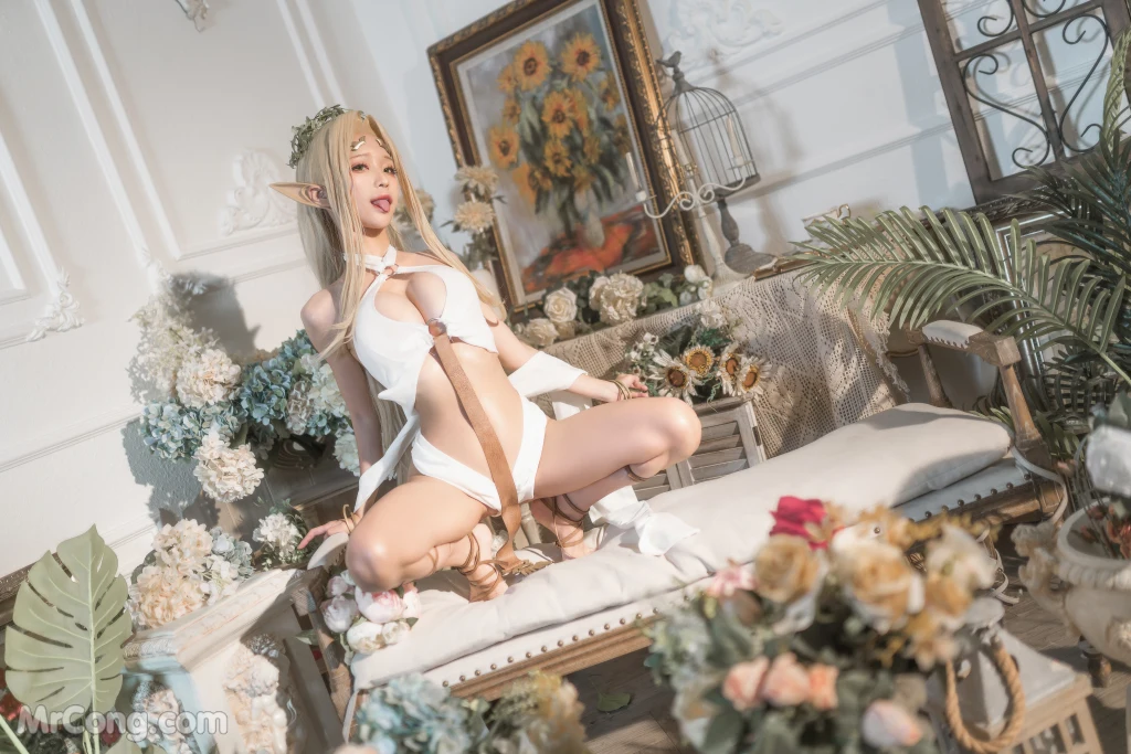 Coser蠢沫沫 chunmomo White Elf 147 photos - 66