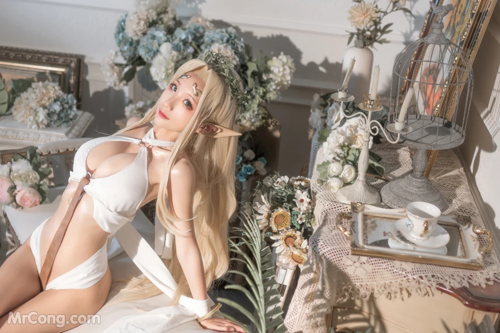 Coser蠢沫沫 chunmomo White Elf 147 photos - 82