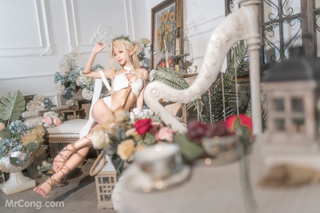 Coser蠢沫沫 chunmomo White Elf 147 photos - 88